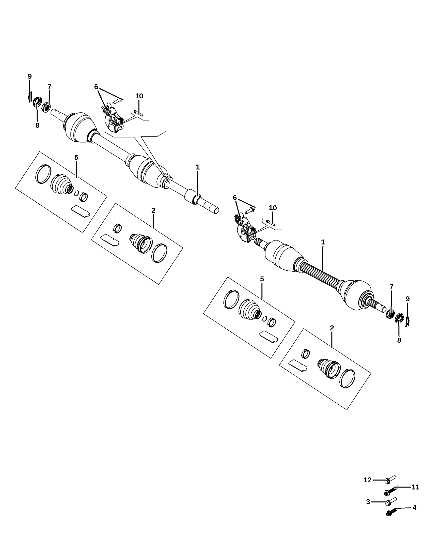 DIFFERENTIAL AND DRIVE LINE