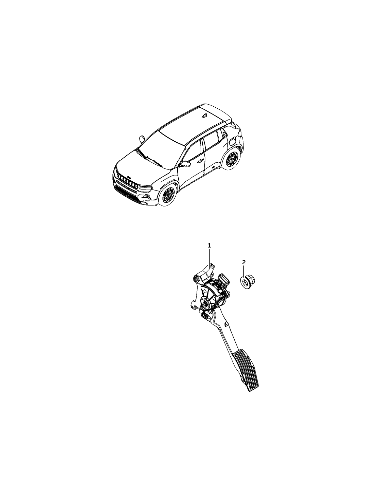 FUEL AND ACCELERATOR PEDAL