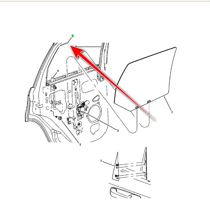 Молдинг дверки задньої, лівої MOPAR 55396321AG Jeep Grand Cherokee — запчастина Jeep — купити в Україні Jeep.in.ua