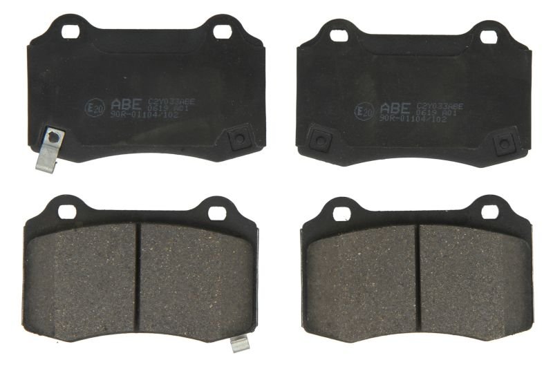 Колодки гальмівні задні, дискові ABE 68144432ABE Chrysler 300C; Jeep Grand Cherokee; Chevrolet Camaro; Tesla Model X; Dodge Charger, Challenger; Cadillac CTS, S