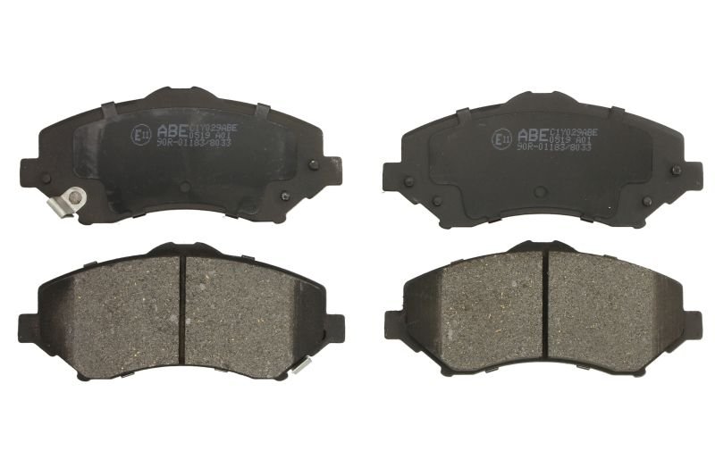 Колодки гальмівні передні ABE D1273ABE Jeep Cherokee, Wrangler; Dodge Journey, Nitro; Chrysler Voyager; Fiat Freemont — запчастина Jeep — купити в Україні Jeep.