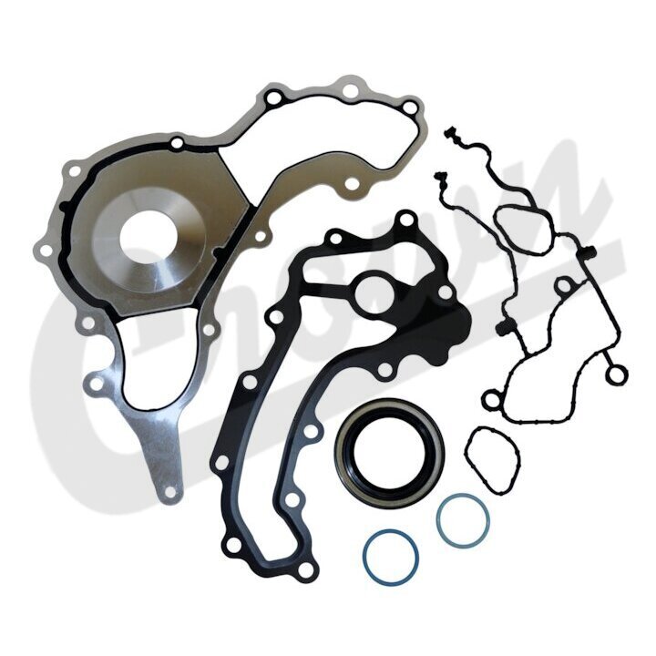 Комплект прокладок та сальників передньої кришки Crown 68297851AA Jeep Cherokee, Grand Cherokee, Wrangler; Fiat Freemont; Chrysler Voyager, 300C, Pacifica, PT C