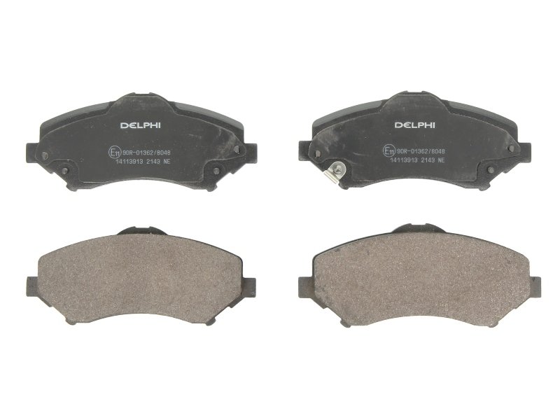 Колодки гальмівні передні Delphi AXMD1273 Jeep Cherokee, Wrangler; Dodge Journey, Nitro; Chrysler Voyager; Fiat Freemont — запчастина Jeep — купити в Україні Je