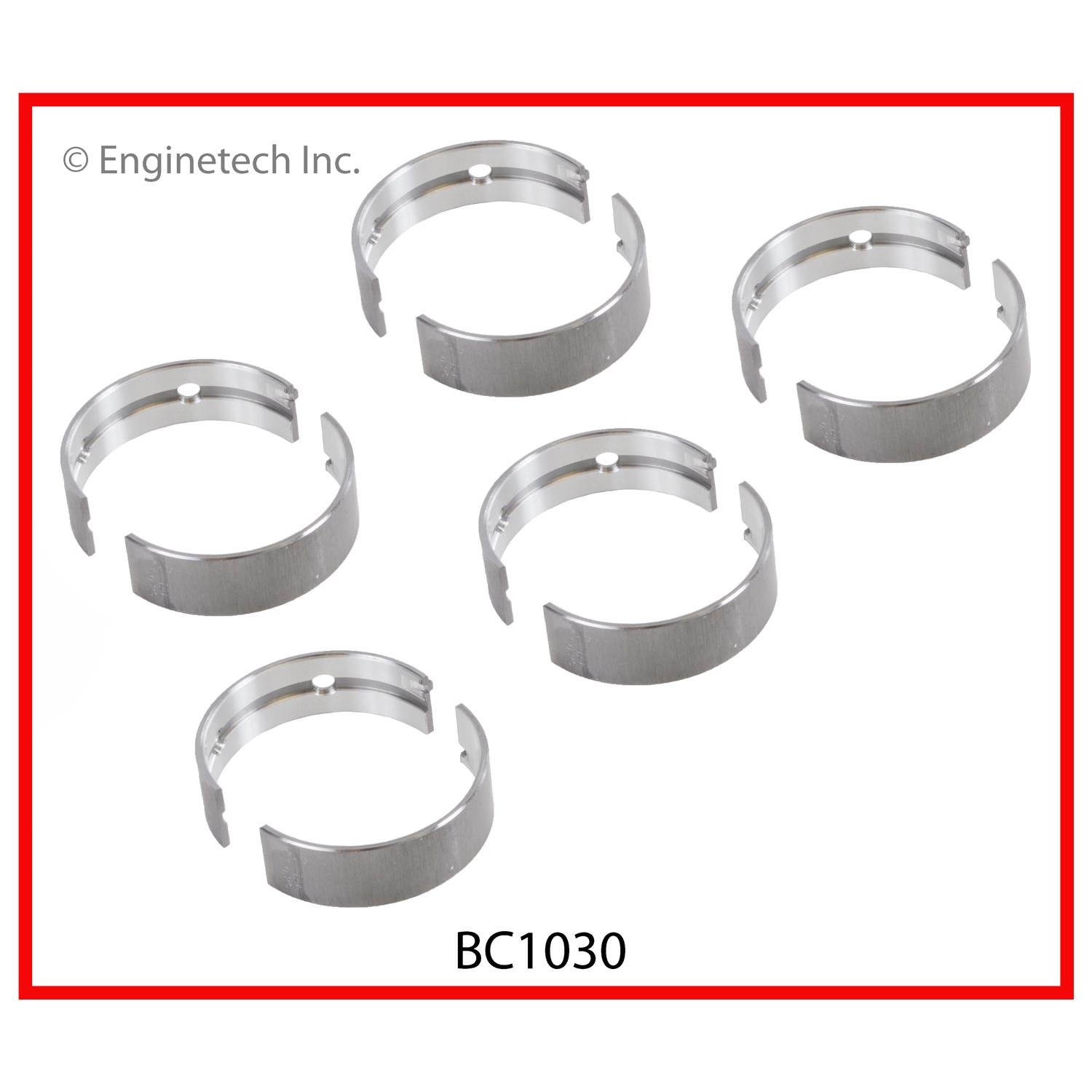 Вкладиші корінні 025 MM Enginetech BC103025 Chrysler 200, Sebring; Dodge Avenger, Caliber, Journey; Jeep Compass, Patriot — запчастина Jeep — купити в Україні J