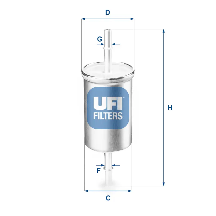 Фільтр паливний — артикул 3176900 — UFI — запчастина Jeep — купити в Україні Jeep.in.ua